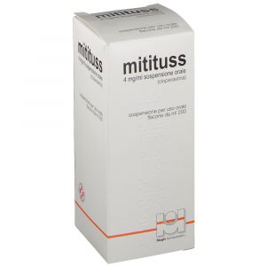 Mitituss Sospensione Orale 4 mg/ml Sedativo Tosse 200 ml