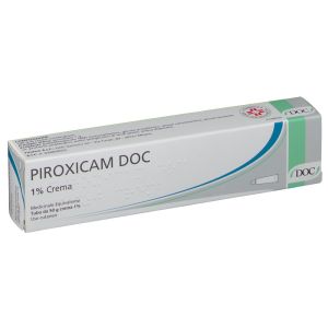 Piroxicam Doc Crema 1% Antidolorifica 50 g