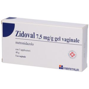 Zidoval Gel Vaginale 0,75% Metronidazolo 40g + 5 Applicatori