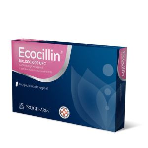 Ecocillin Lactobacillus Plantarum 6 Capsule Vaginali Rigide