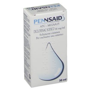 Pennsaid 16 mg/ml Diclofenac Sodico Soluzione Cutanea 30 ml