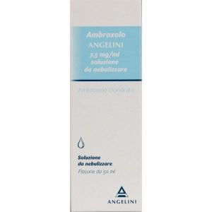 Ambroxolo Angenerico 7, 5mg/ml Ambroxolo Soluzione da Nebulizzare Flacone 50ml