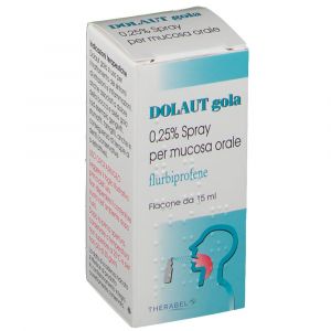Therabel Dolaut Gola Trattamento Mucosa Spray 15ml