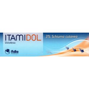 Itamidol Schiuma Cutanea 3% Diclofenac Dolori Articolari 50g