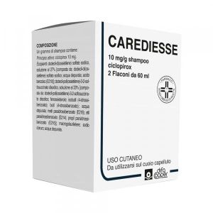 Carediesse Shampoo 10mg/g Dermatite Seborroica 2x60ml