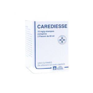 Carediesse Shampoo 10mg/g Dermatite Seborroica 2x60 ml