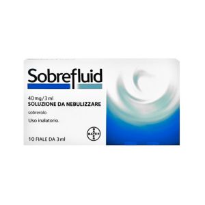 Sobrefluid Nebulizzatore 40 mg Sobrerolo 10 fiale 3 ml