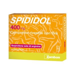 Spididol 400mg Ibuprofene Sale di Arginina Analgesico 24 Compresse Rivestite