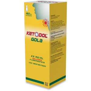 Ketodol Gola Collutorio 2,5ml/mg 160ml