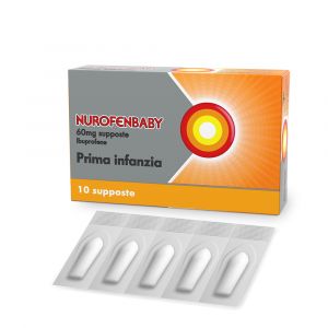 Nurofen Bebe Primera Infancia 60 mg Ibuprofeno 10 Supositorios