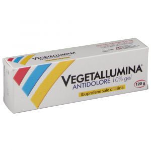 Vegetallumina Antidolore 10% Gel Ibuprofene Sale Di Lisina 120g