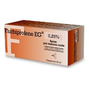 Flurbiprofene epifarma Spray Mucosa Orale 15ml 0,25%
