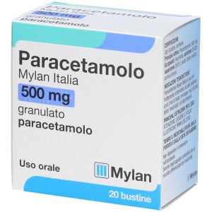 Paracetamolo  Mylan Italia  Orale Grat 20 Bust 500mg