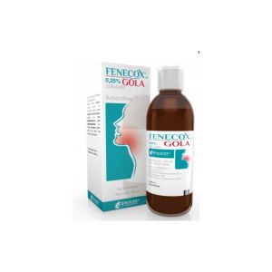 Fenecox Gola 0,25% Collutorio Flurbiprofene Flacone 160ml