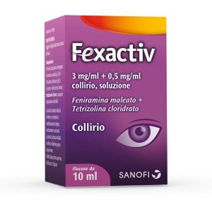 Fexactiv Collirio Antistaminico 0,3%+0,05% Soluzione Oculare Flacone 10ml