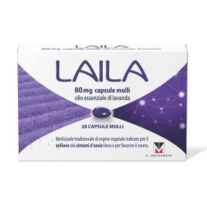 Laila per Ansia e Sonno 28 Capsule Molli