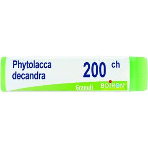 Phytolacca Decandra  Boiron  Granuli 200 Ch Contenitore Monodose