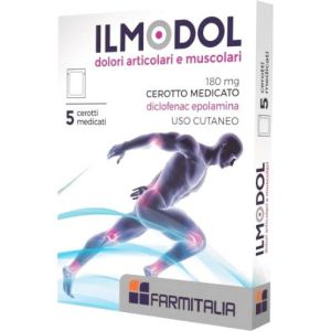 Ilmodol Dolori Articolari e Muscolari 5 Cerotti Medicati 180mg