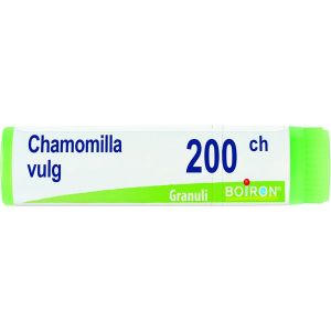 Boiron  Chamomilla Vulgaris Granuli 200 Ch Contenitore Monodose