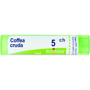 Coffea Cruda  Boiron  80 Granuli 5 Ch Contenitore Multidose