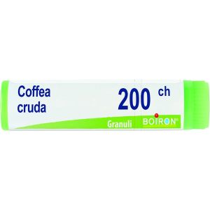 Coffea Cruda  Boiron  Granuli 200 Ch Contenitore Monodose