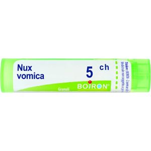 Boiron Nux Vomica 5ch Granuli Medicinale Omeopatico Tubo 4g