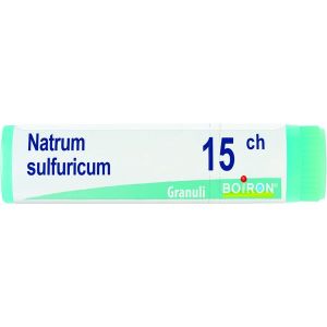Natrum Sulfuricum  Boiron  Granuli 15 Ch Contenitore Monodose