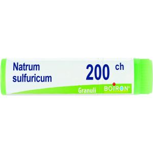 Natrum Sulfuricum  Boiron  Granuli 200 Ch Contenitore Monodose