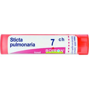 Sticta Pulmonaria  Boiron  80 Granuli 7 Ch Contenitore Multidose