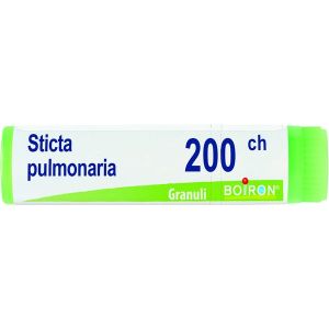 Sticta Pulmonaria  Boiron  Granuli 200 Ch Contenitore Monodose