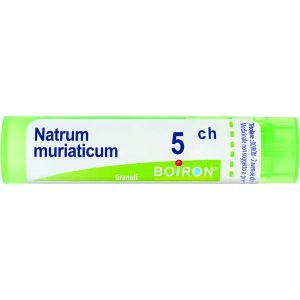 Natrum Muriaticum  Boiron  80 Granuli 5 Ch Contenitore Multidose