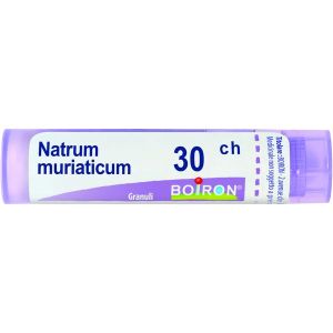 Boiron Natrum Muriaticum 30ch Granuli Medicinale Omeopatico Tubo 4g