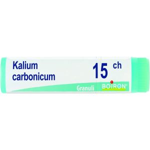 Kalium Carbonicum  Boiron  Granuli 15 Ch Contenitore Monodose