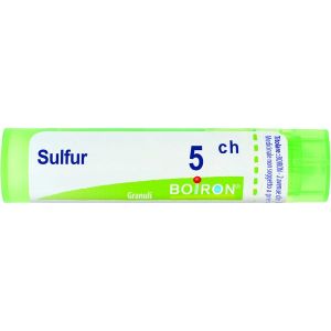 Sulfur  Boiron  80 Granuli 5 Ch Contenitore Multidose