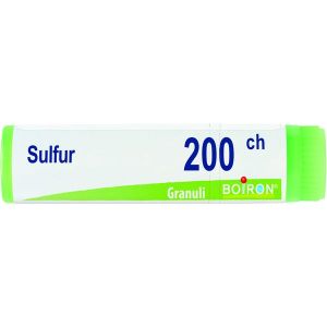 Sulfur  Boiron  Granuli 200 Ch Contenitore Monodose