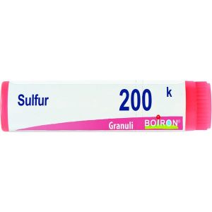 Sulfur  Boiron  Granuli 200 K Contenitore Monodose