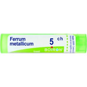 Ferrum Metallicum  Boiron  80 Granuli 5 Ch Contenitore Multidose
