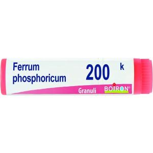 Ferrum Phosphoricum  Boiron  Granuli 200 K Contenitore Monodose