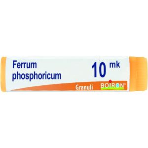 Ferrum Phosphoricum  Boiron  Granuli 10 Mk Contenitore Monodose