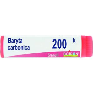 Baryta Carbonica  Boiron  Granuli 200 K Contenitore Monodose