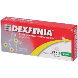 Dexfenia 20 Compresse Rivestite 25mg