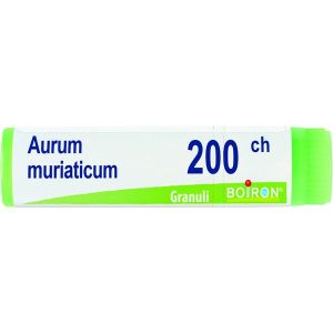 Aurum Muriaticum  Boiron  Granuli 200 Ch Contenitore Monodose