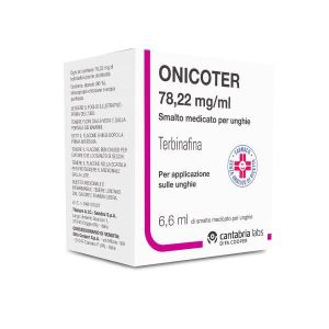 Onicoter Smalto Unghie 1 Flacone 6,6ml 78,22mg/ml