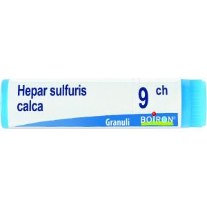 Hepar Sulfuris Calcareum  Boiron  Granuli 9 Ch Contenitore Monodose
