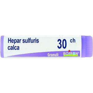 Hepar Sulfuris Calcareum  Boiron  Granuli 30 Ch Contenitore Monodose