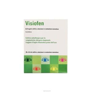 Visiofen Collirio 30 Flaconcini Monod 0,4ml 0,25mg/ml