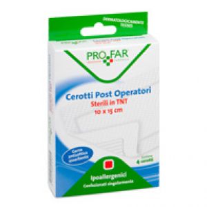 Medicazione Post Operatoria Sterile Garza Antiaderente 10x20