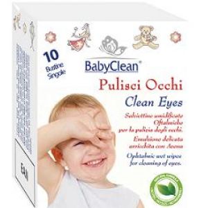 Baby Clean Pulisci Occhi 10 Pezzi