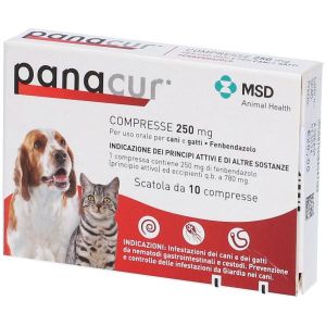 Panacur 10 Compresse 250mg Cani e Gatti