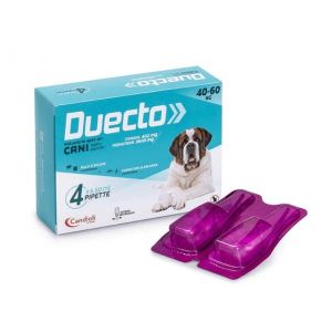 Duecto Spot-on Soluzione 4 Pipette 6,6ml 402mg + 3.600mg Canida 40 A 60Kg